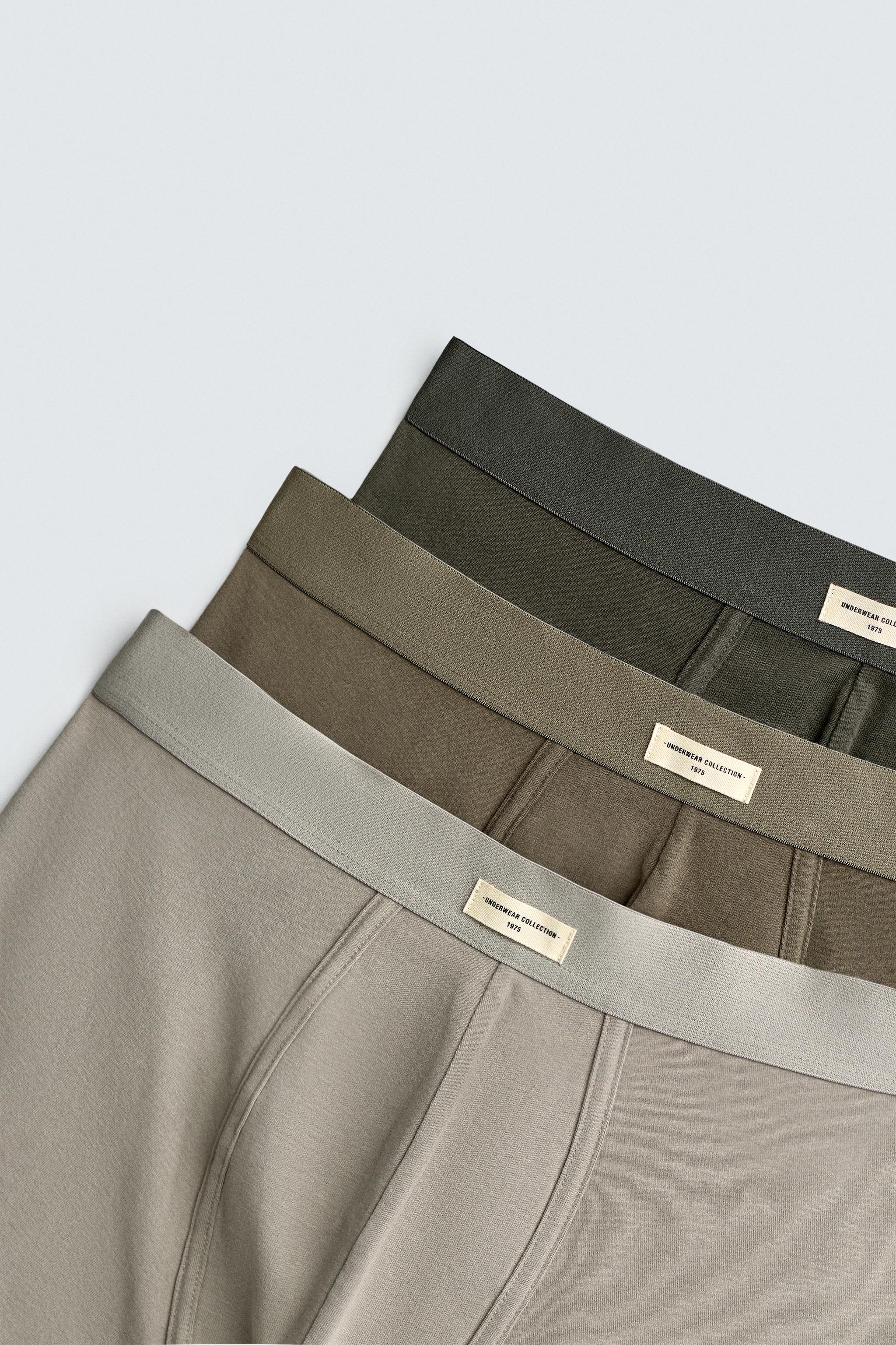 SOFT BOXER BRIEFS 3-PACK